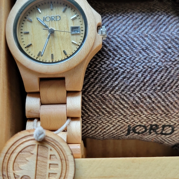 JORD UNISEX Handcrafted Wood Watch NWT - Picture 6 of 16